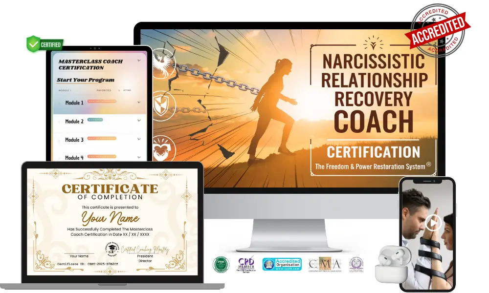 Narcissistic Relationship Recovery Coach Certification Course